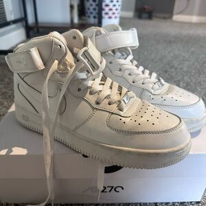 Women’s White Air-force 1 Mid